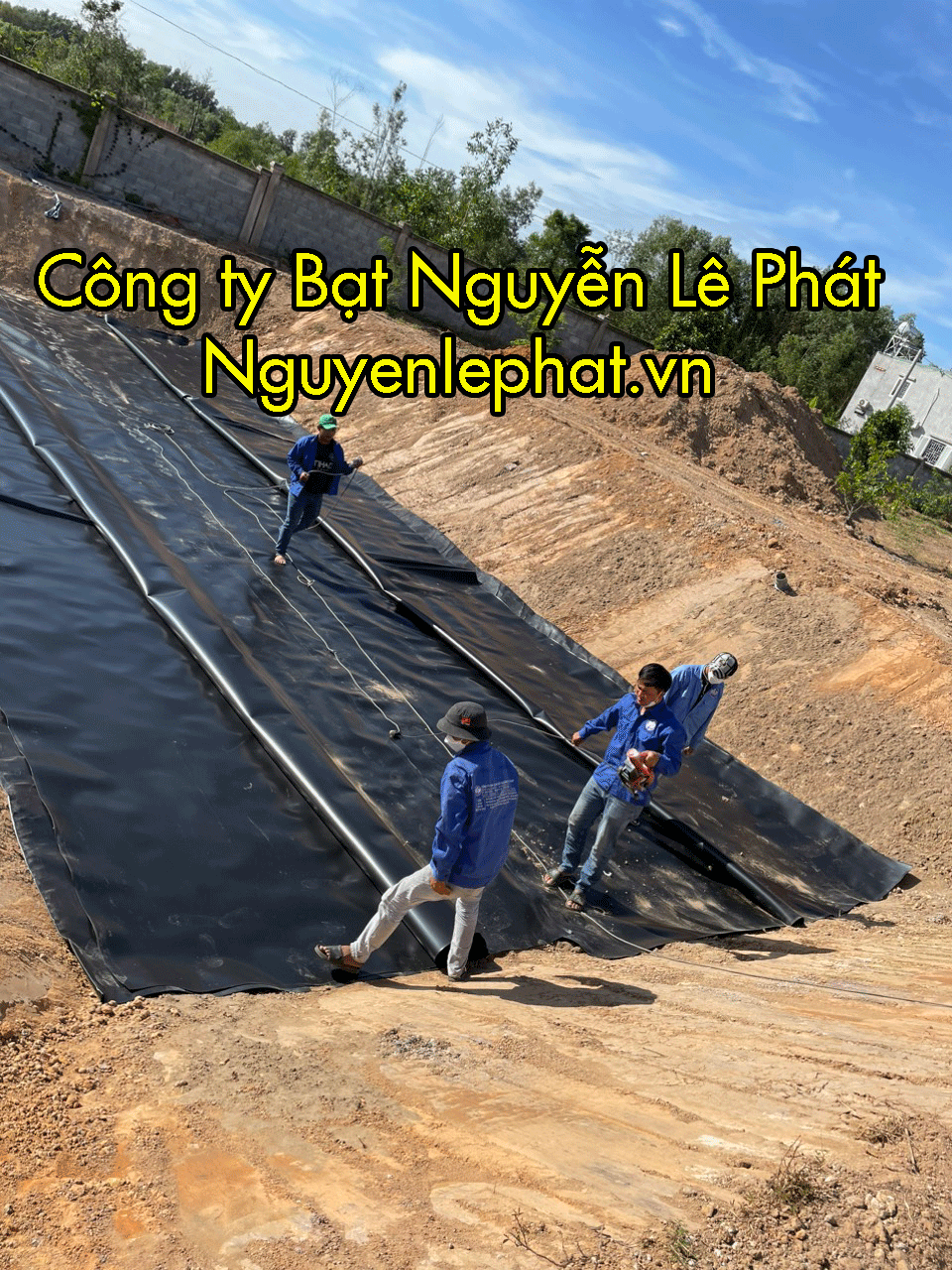 Màng Chống Thấm Nước HDPE Lê Phát