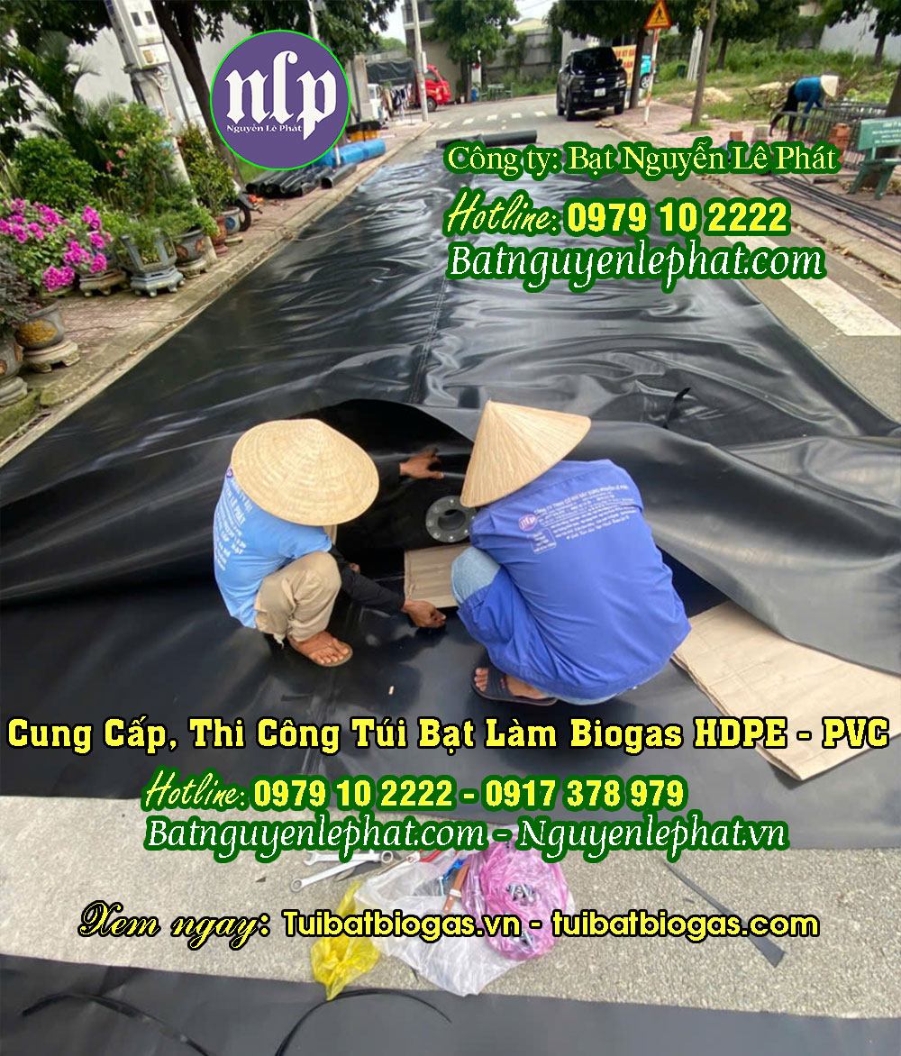 Túi bạt biogas chuyên dụng
