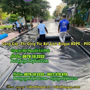Túi biogas hộ gia đình