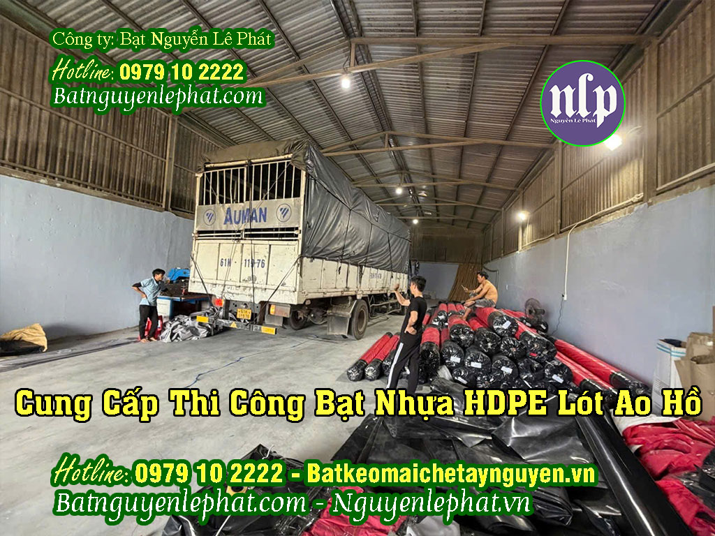 Cung cấp màng chống thấm nước HDPE tại Gia Lai