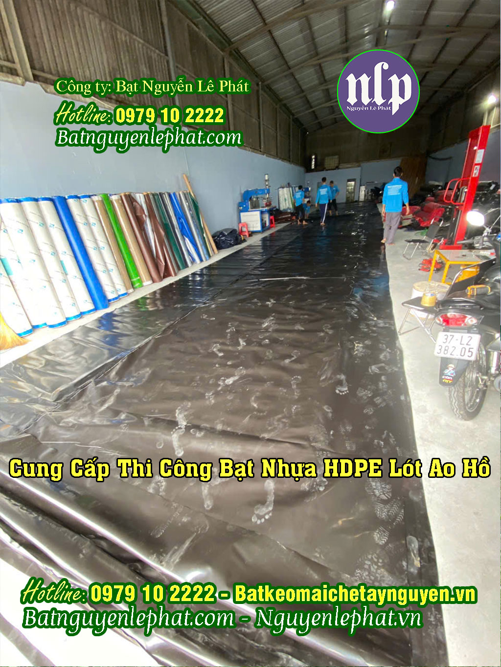 Địa Chỉ Bán Màng Bạt Nhựa HDPE Lót Hồ Tưới Tại Gia Lai