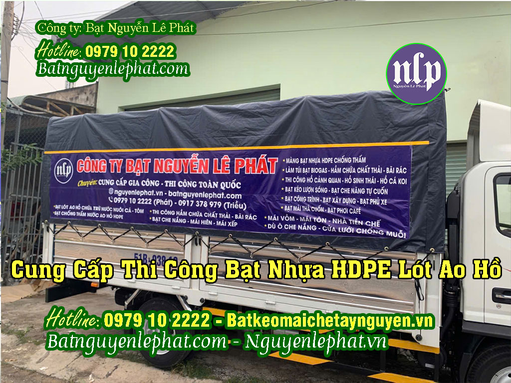 Báo giá màng bạt nhựa lót ao hồ nuôi cá