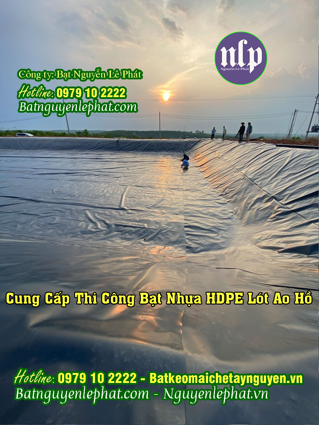 Báo giá màng bạt nhựa lót ao hồ nuôi cá