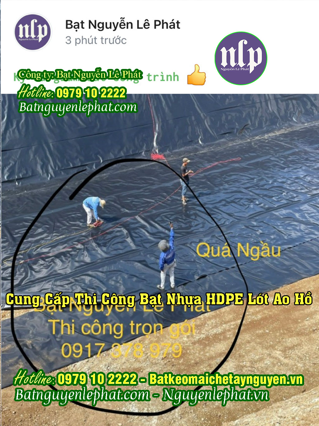 Báo giá màng bạt nhựa lót ao hồ Báo giá màng bạt nhựa lót ao hồ